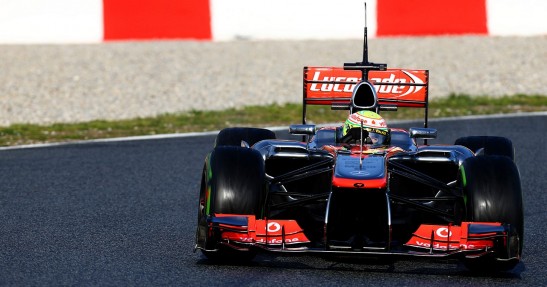 II testy F1 w Barcelonie 2013 - dzień pierwszy