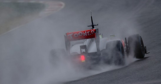 II testy F1 w Barcelonie 2013 - dzień pierwszy