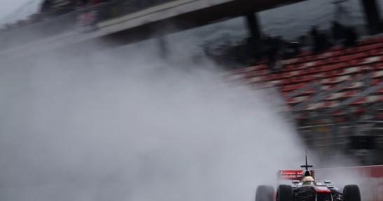 II testy F1 w Barcelonie 2013 - dzień pierwszy