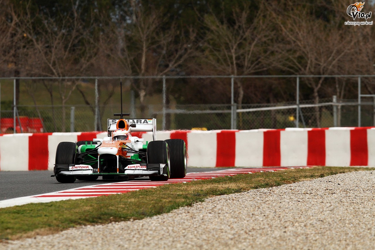 Force India nie pieszy si z poprawkami do bolidu