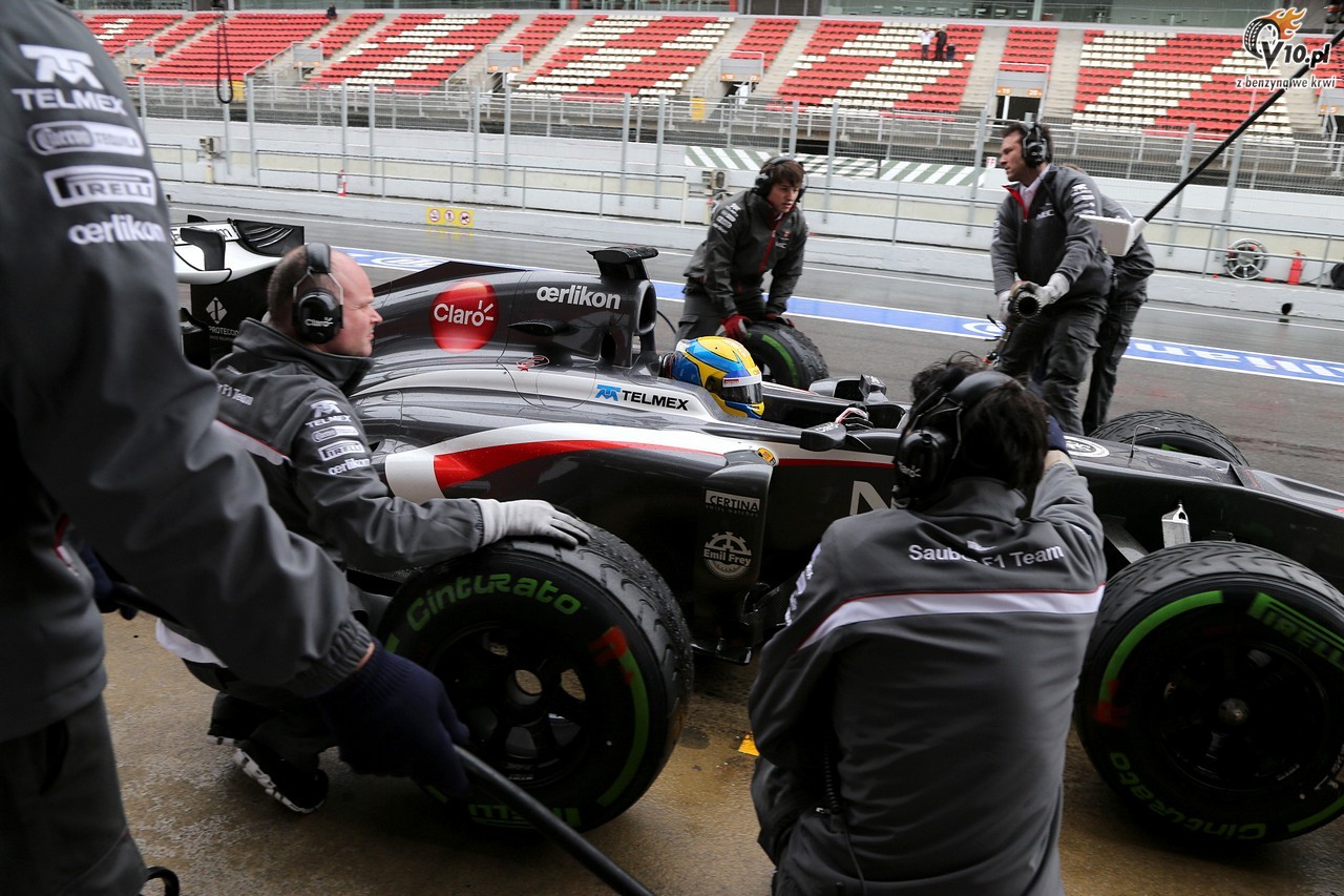 II testy F1 w Barcelonie 2013 - statystyki Pirelli