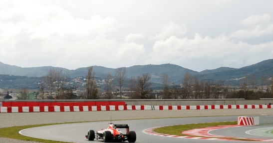 II testy F1 w Barcelonie 2013 - dzień drugi