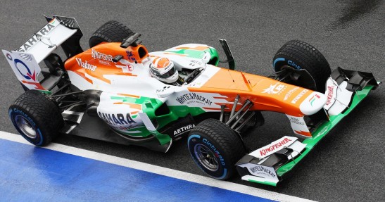 II testy F1 w Barcelonie 2013 - dzień drugi