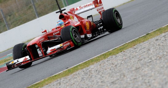 II testy F1 w Barcelonie 2013 - dzień drugi