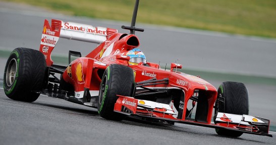 II testy F1 w Barcelonie 2013 - dzień drugi