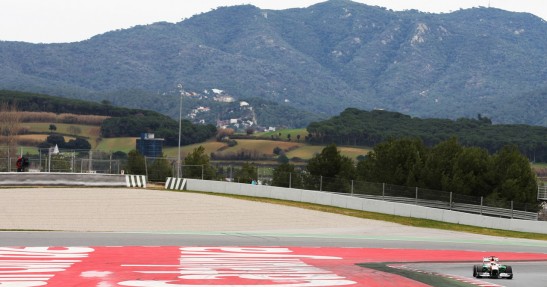 II testy F1 w Barcelonie 2013 - dzień drugi