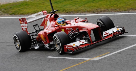 II testy F1 w Barcelonie 2013 - dzień drugi