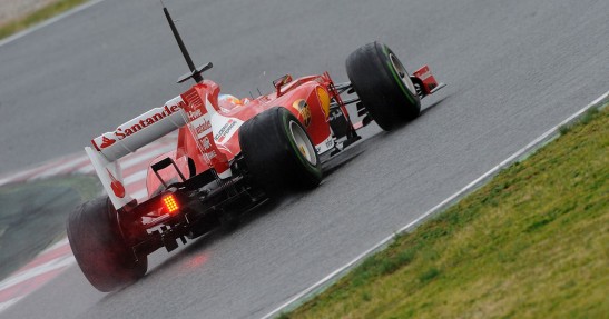 II testy F1 w Barcelonie 2013 - dzień drugi