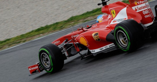 II testy F1 w Barcelonie 2013 - dzień drugi