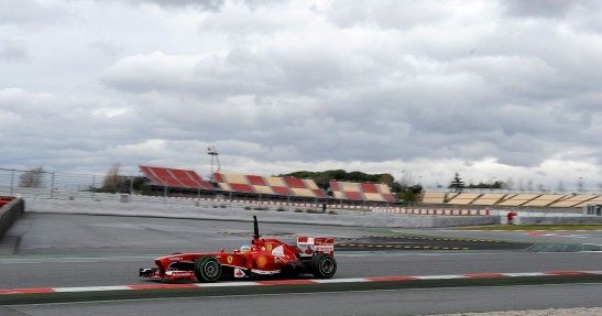 II testy F1 w Barcelonie 2013 - dzień drugi