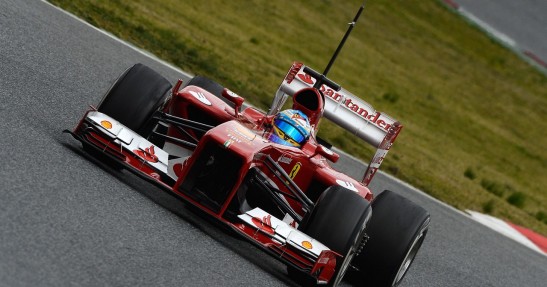 II testy F1 w Barcelonie 2013 - dzień drugi