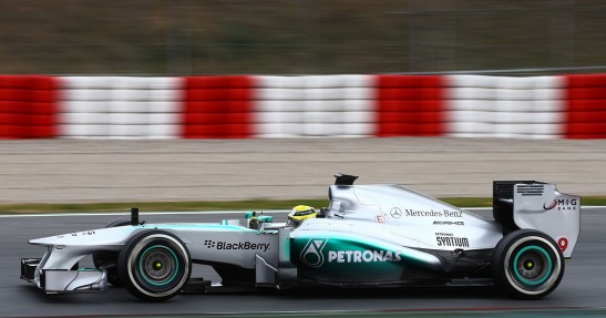 II testy F1 w Barcelonie 2013 - dzień drugi