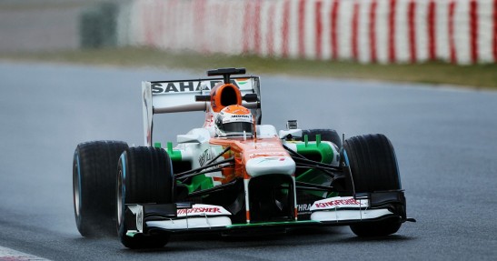 II testy F1 w Barcelonie 2013 - dzień drugi