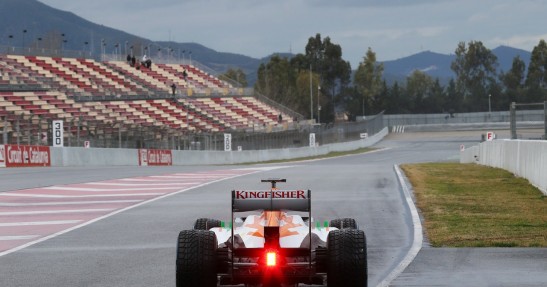 II testy F1 w Barcelonie 2013 - dzień drugi