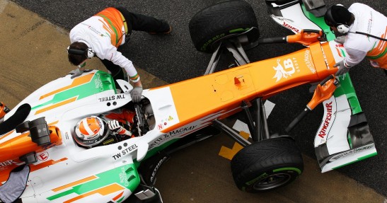 II testy F1 w Barcelonie 2013 - dzień drugi