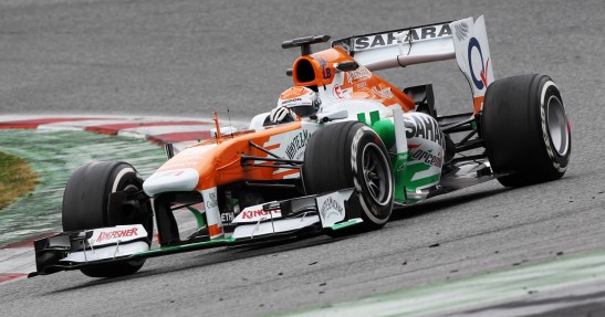 II testy F1 w Barcelonie 2013 - dzień drugi