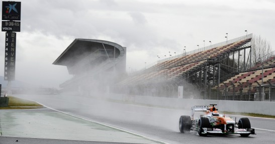 II testy F1 w Barcelonie 2013 - dzień drugi