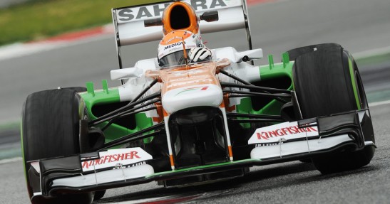 II testy F1 w Barcelonie 2013 - dzień drugi