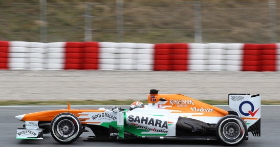 II testy F1 w Barcelonie 2013 - dzień drugi