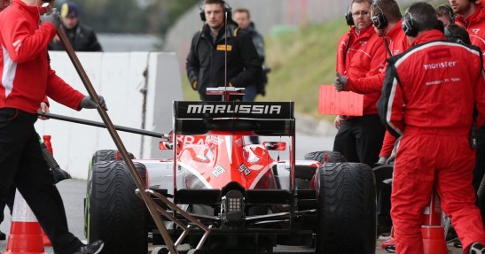 II testy F1 w Barcelonie 2013 - dzień drugi