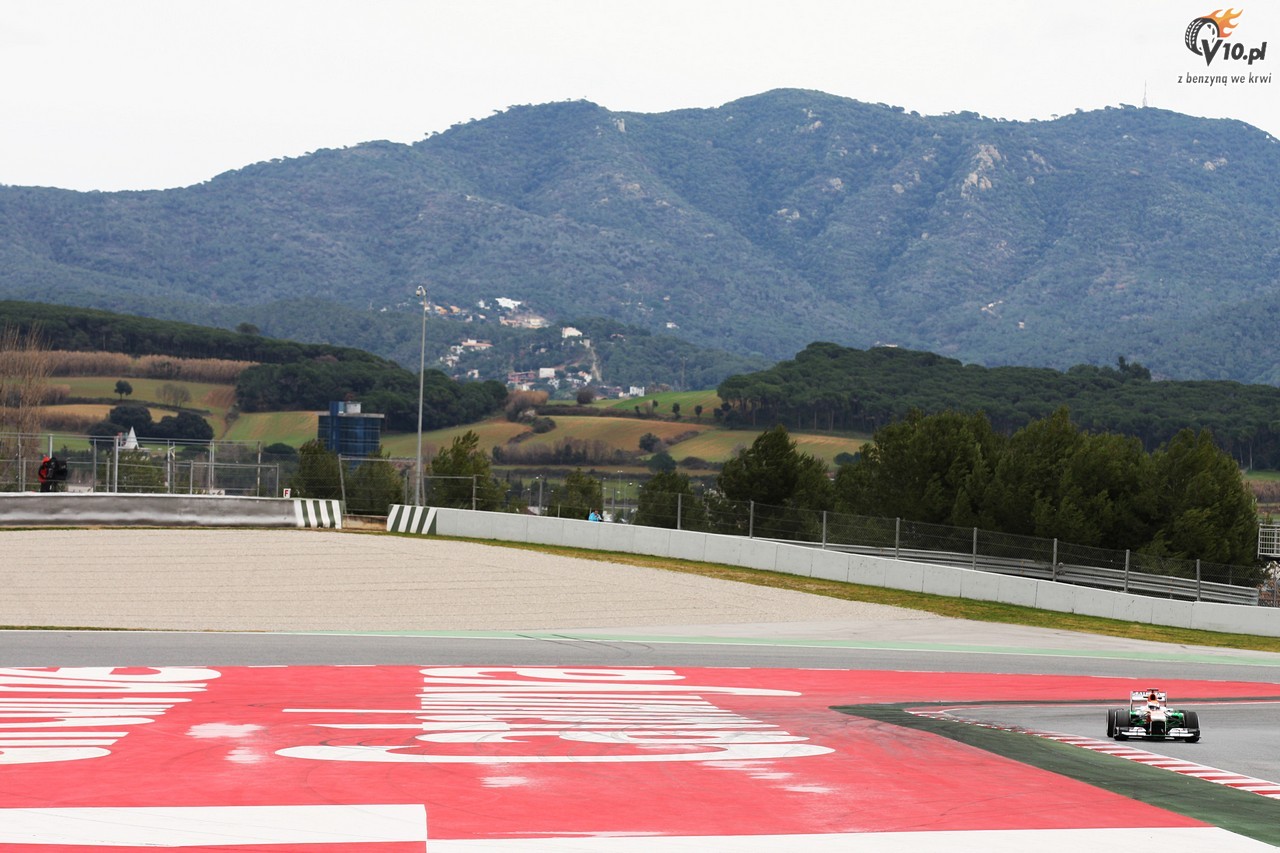 II testy F1 w Barcelonie 2013 - statystyki Pirelli