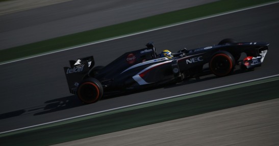 II testy F1 w Barcelonie 2013 - dzień trzeci