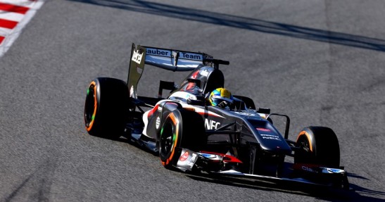 II testy F1 w Barcelonie 2013 - dzień trzeci