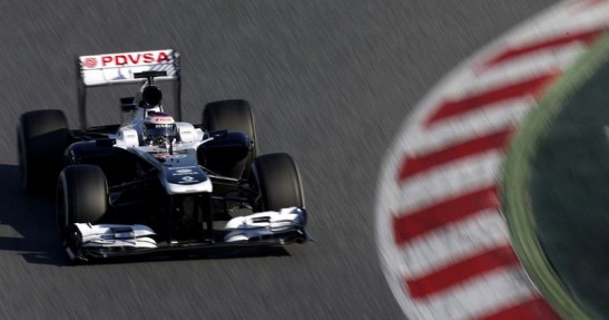 II testy F1 w Barcelonie 2013 - dzień trzeci