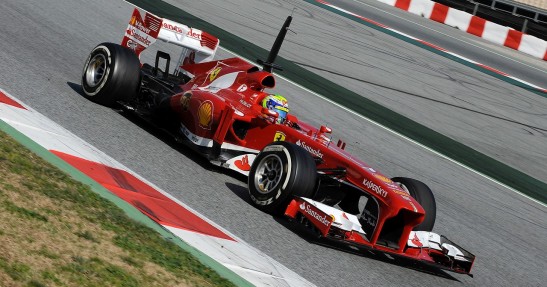 II testy F1 w Barcelonie 2013 - dzień trzeci