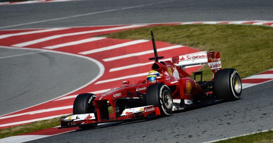 II testy F1 w Barcelonie 2013 - dzień trzeci