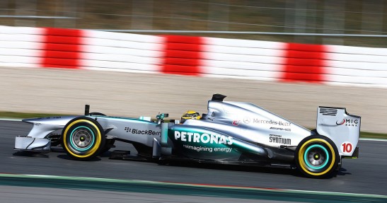 II testy F1 w Barcelonie 2013 - dzień trzeci