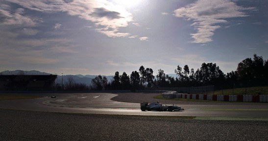 II testy F1 w Barcelonie 2013 - dzień trzeci