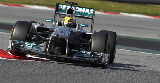 II testy F1 w Barcelonie 2013 - dzień trzeci