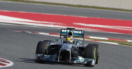 II testy F1 w Barcelonie 2013 - dzień trzeci