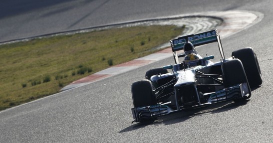 II testy F1 w Barcelonie 2013 - dzień trzeci