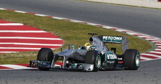 II testy F1 w Barcelonie 2013 - dzień trzeci