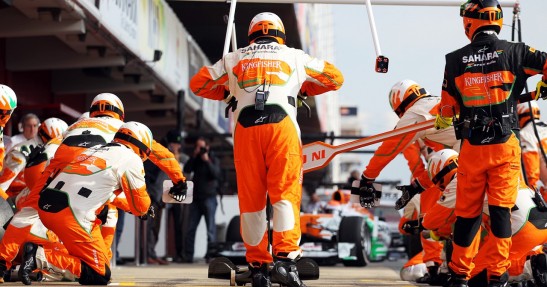 II testy F1 w Barcelonie 2013 - dzień trzeci