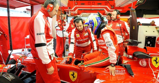 II testy F1 w Barcelonie 2013 - dzień trzeci