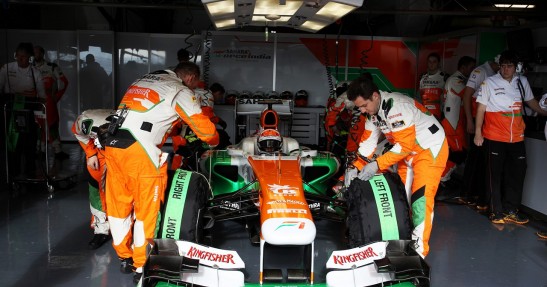 II testy F1 w Barcelonie 2013 - dzień trzeci