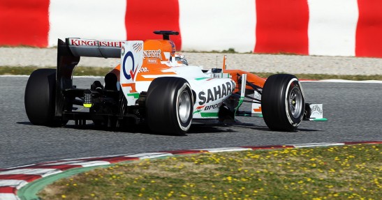 II testy F1 w Barcelonie 2013 - dzień trzeci