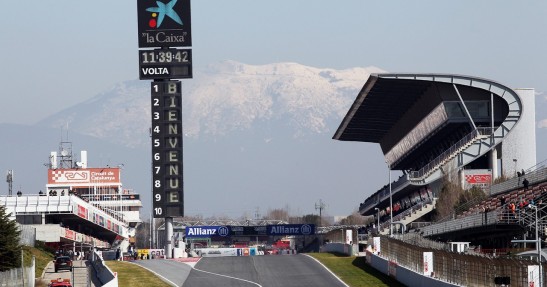 II testy F1 w Barcelonie 2013 - dzień trzeci