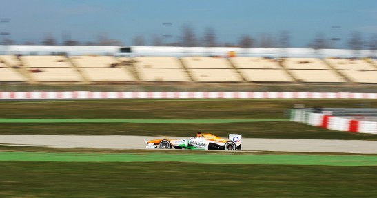 II testy F1 w Barcelonie 2013 - dzień trzeci