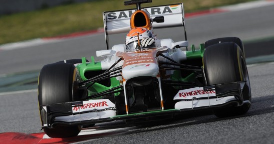 II testy F1 w Barcelonie 2013 - dzień trzeci