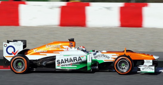 II testy F1 w Barcelonie 2013 - dzień trzeci