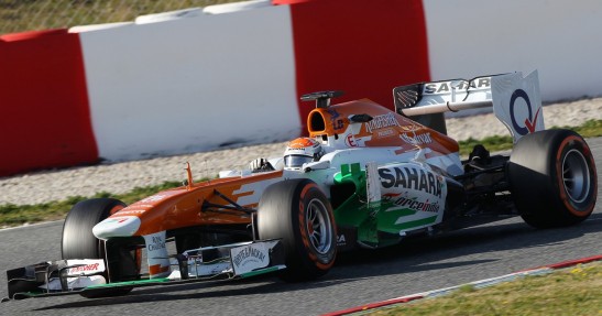 II testy F1 w Barcelonie 2013 - dzień trzeci