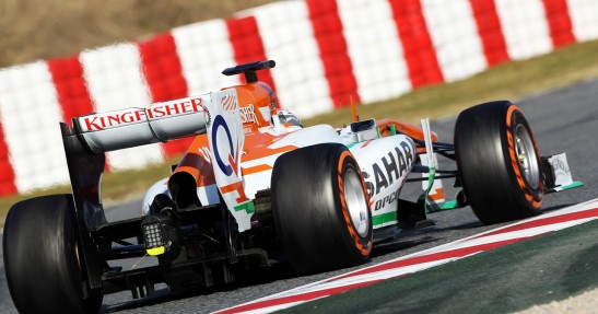 II testy F1 w Barcelonie 2013 - dzień trzeci