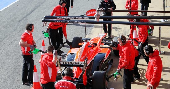 II testy F1 w Barcelonie 2013 - dzień trzeci