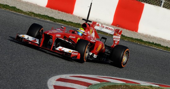 II testy F1 w Barcelonie 2013 - dzień trzeci