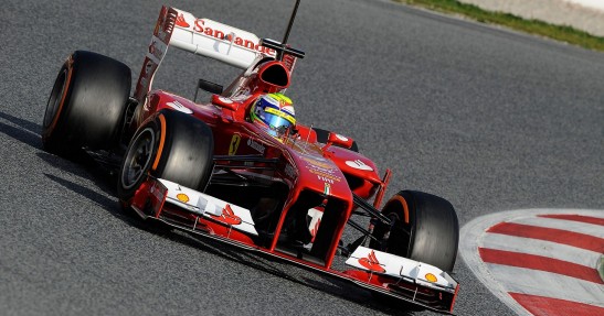 II testy F1 w Barcelonie 2013 - dzień trzeci