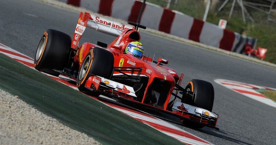 II testy F1 w Barcelonie 2013 - dzień trzeci